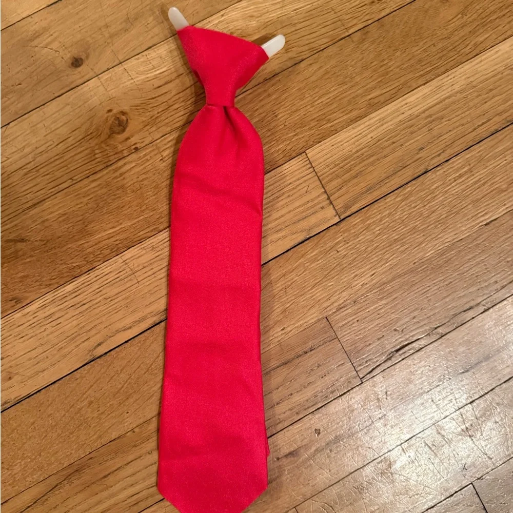 Kids Red Necktie